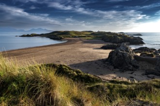 Island Ynys Llanddwyn At Newborough Beach At The Atlantic Coast Of North Wales, United Kingdom