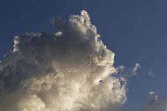 Sky with cloud formations, Province of Quebec, Canada