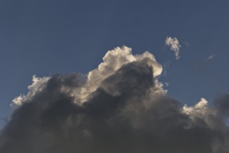 Sky with cloud formations, Province of Quebec, Canada