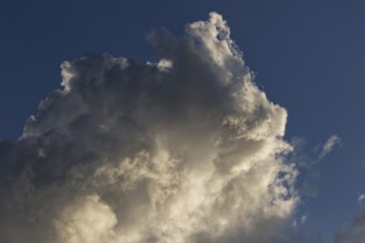 Sky with cloud formations, Province of Quebec, Canada