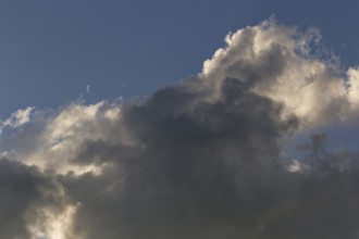 Sky with cloud formations, Province of Quebec, Canada
