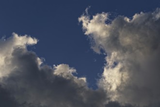 Sky with cloud formations, Province of Quebec, Canada