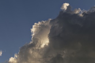Sky with cloud formations, Province of Quebec, Canada