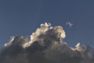 Sky with cloud formations, Province of Quebec, Canada