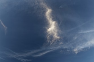 Sky with cloud formations, Province of Quebec, Canada
