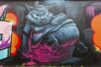 Urban-Art, wall murals, Montreal, Province of Quebec, Canada