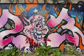 Urban-Art, wall murals, Montreal, Province of Quebec, Canada