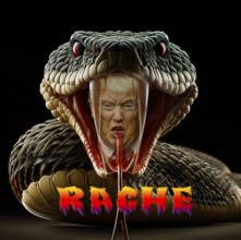 Symbolic image, Trump on a vendetta, persecution of all opponents, US democracy in danger, EU and