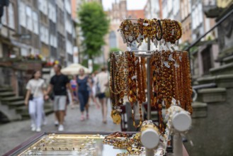 Amber jewellery, amber, Gdansk, Gdansk, Poland