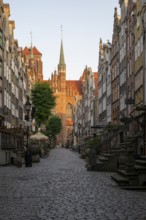 Frauengasse, Ulica Mariacka, Gdansk, Gdansk, Poland
