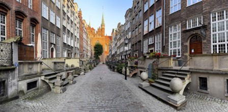 Frauengasse, Ulica Mariacka, Gdansk, Gdansk, Poland