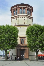 Castle tower on Burgplatz, Old Town, Düsseldorf, Rhineland, North Rhine-Westphalia, North