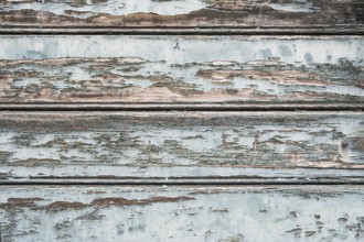 Old wooden door with peeling paint, texture, background, Germany