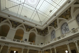 Weltmuseum Wien, art museum, interior view, exhibition hall, Vienna