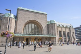 Central Station, Helsingin Päärautatieasema, Kaivokatu, Old Town, Helsinki, Finland