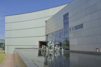 Fountain, art installation by Nina Beier, Women and Children, Museum of Contemporary Art Kiasma,
