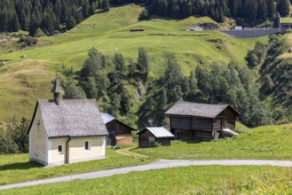 Chapel of S. Giusep, Pali, Val Medel, Curaglia, Grisons, Switzerland