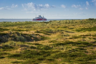 Ferry, ferry boat, North Sea, Denmark to Sylt