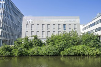 SRH University Campus, Sonnenallee, Neuköllner Schifffahrtskanal, Neukölln, Berlin, Germany