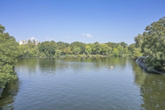 Dreiländereck, confluence Landwehrkanal, Neuköllner Schifffahrtskanal, Neukölln, Treptow,