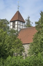 Tempelhof village church, Lehnepark, Alter Park, Tempelhof, Tempelhof-Schöneberg, Berlin, Germany