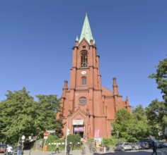 Gethsemanekirche, Stargarder Straße, Prenzlauer Berg, Pankow, Berlin, Germany