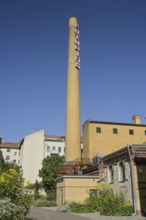 Chimney, Futuring Installation, former Bötzow Brewery, Prenzlauer Allee, Prenzlauer Berg, Pankow,