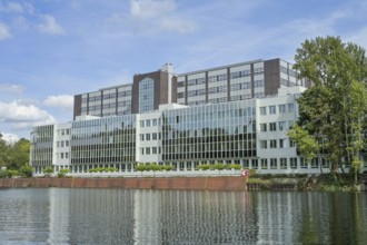 Office building, Borsighafen, Tegel, Reinickendorf, Berlin, Germany