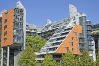 Residential and office buildings, Tilla-Durieux-Park, Potsdamer Platz, Tiergarten, Mitte, Berlin,