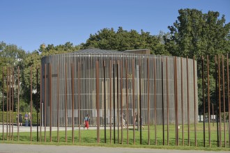 Chapel of Reconciliation, Berlin Wall Memorial, Bernauer Straße, Mitte district, Berlin, Germany