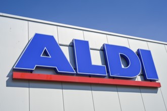 Logo Aldi Nord supermarket, Berlin, Germany