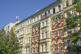 Old building, residential building, Rykestraße, Prenzlauer Berg, Pankow, Berlin, Germany