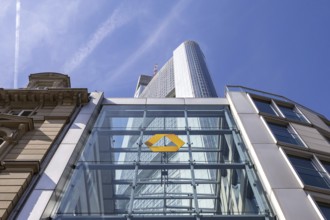 Commerzbank Head Office Frankfurt in the Commerzbank Tower Germany's tallest skyscraper in
