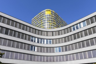 ADAC headquarters modern architecture building in Munich, Germany