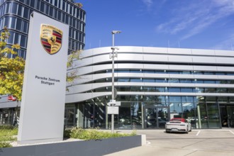 Porsche Centre Autohaus am Pragsattel in Stuttgart, Germany