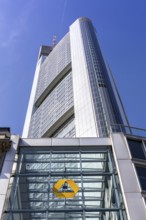 Commerzbank Head Office Frankfurt in the Commerzbank Tower Germany's tallest skyscraper in