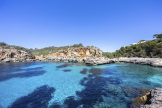 Cala S'Almonia beach on the island of Majorca in the Mediterranean Sea holiday in Cala S'Almonia,
