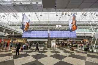 Terminal at Munich Airport, Germany
