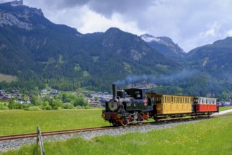 Achensee railway, steam locomotive, Achensee, Tyrol, Austria