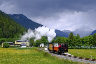 Achensee railway, steam locomotive, Achensee, Tyrol, Austria