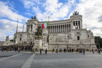 National monument to King Victor Emmanuel II, Monumento Vittorio Emanuele II with Altare della
