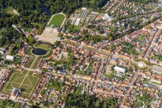 Ludwigslust, castle, church, town, townscape, Versailles of the North, residential town,