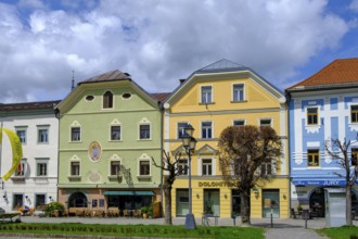Main square, Gmünd in Carinthia, Austria