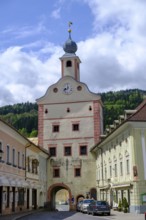 Main square, Gmünd in Carinthia, Austria