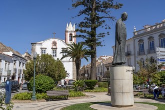 The Catholic church Igreja de Nossa Senhora da Ajuda ou de São Paulo in the old town of Tavira, at