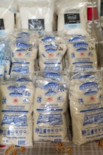 The Mercado Municipal de Tavira, market stalls of all kinds under one roof, spices, salt from the