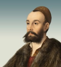 Anton Fugger, 1493 – 1560, German merchant, banker, and member of the Fugger family, digitally