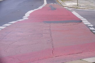 Bicycle, path, marking, Germany