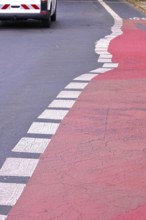 Bicycle, path, marking, Germany