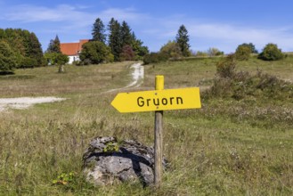 Gruorn is a deserted village near Münsingen in the Swabian Alb. The former village is located in